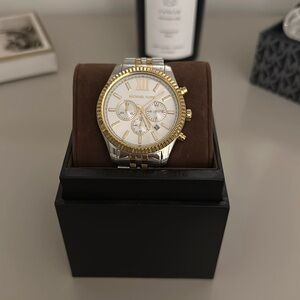 Michael Kors Two-tone Lexington Men’s Watch